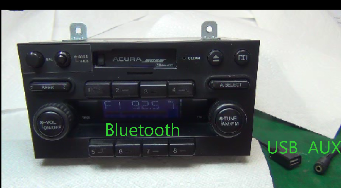 Acura NSX Bose Stereo Upgrade